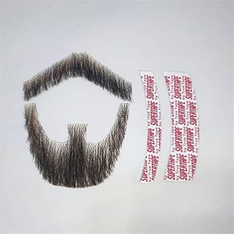 fake facial hair kit|realistic facial hair.